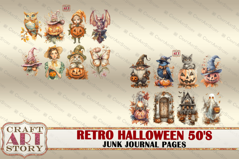 retro-halloween-50-039-s-junk-journal-pages-addon-scrapbook