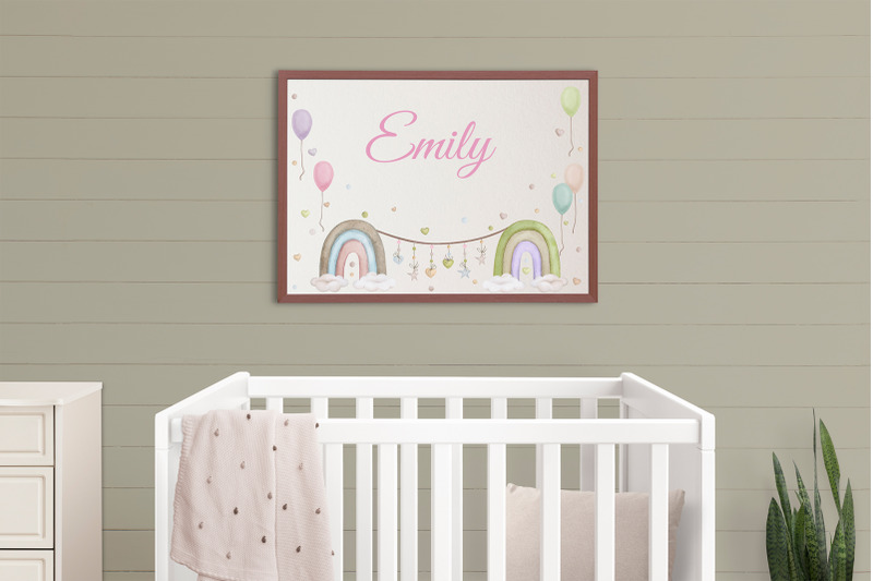 baby-shower-set-of-watercolor-cliparts