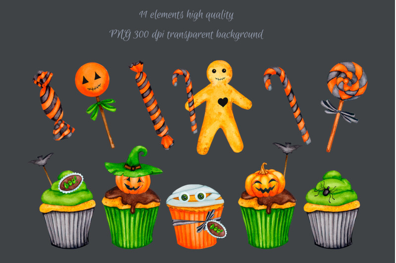 halloween-sweets-watercolor-clipart-png