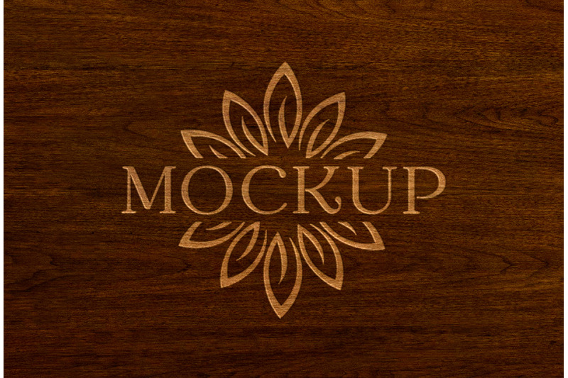 engraved-wood-logo-mockup