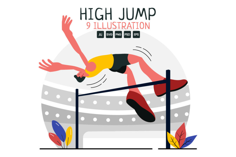 9-high-jump-sport-illustration