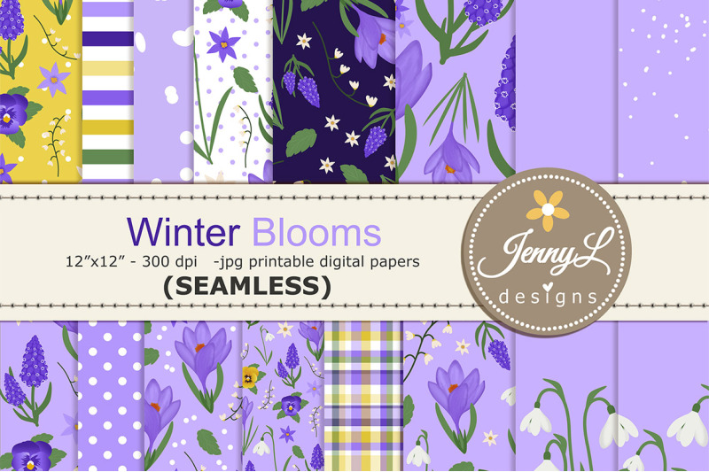 winter-floral-seamless-printable-digital-papers