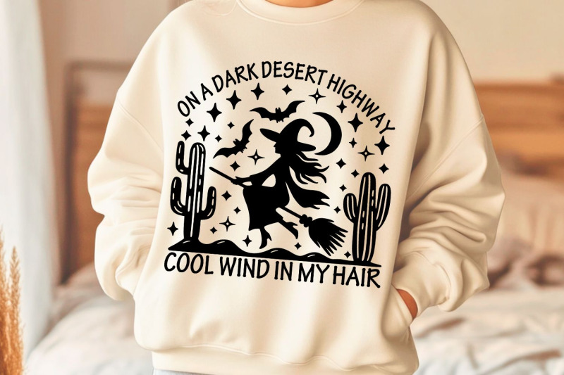 on-a-dark-desert-highway-cool-wind-in-my-hair-svg-halloween-witch-svg