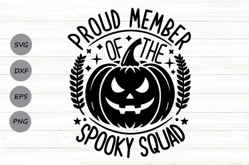 proud-member-of-the-spooky-squad-svg-funny-halloween-svg