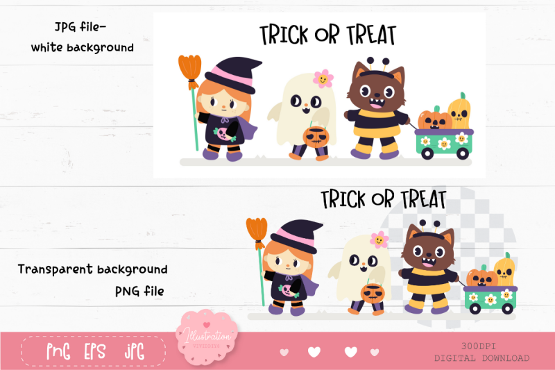 halloween-character-kid-party-trick-or-treat-kawaii-clipart