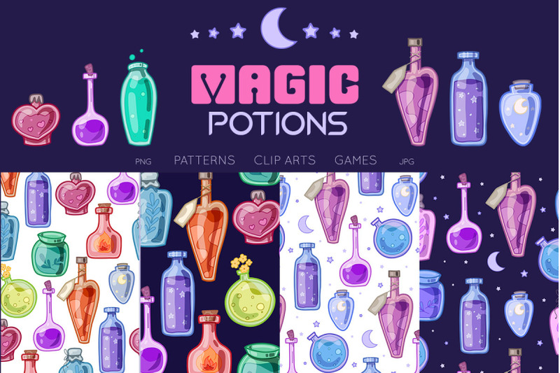 magic-potions-cliparts-and-patterns