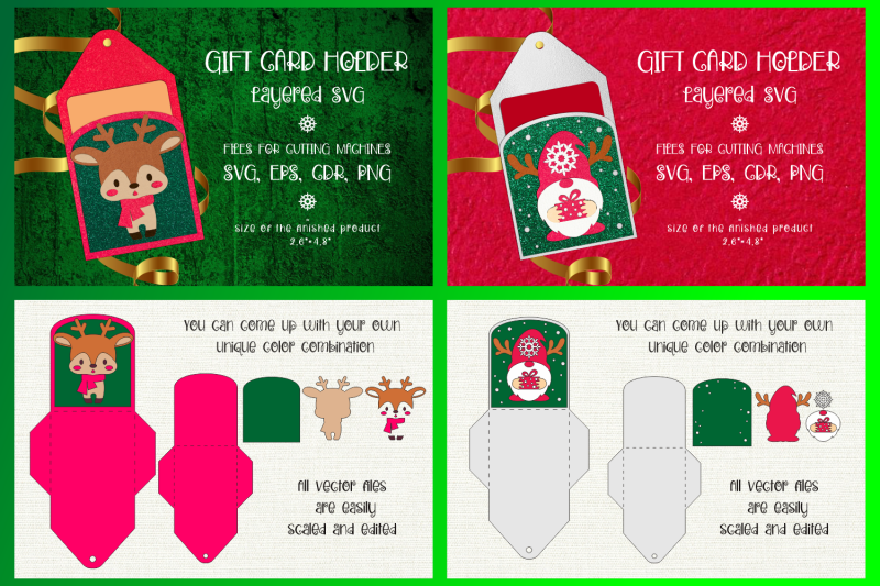 christmas-gift-card-holder-bundle-paper-craft-template