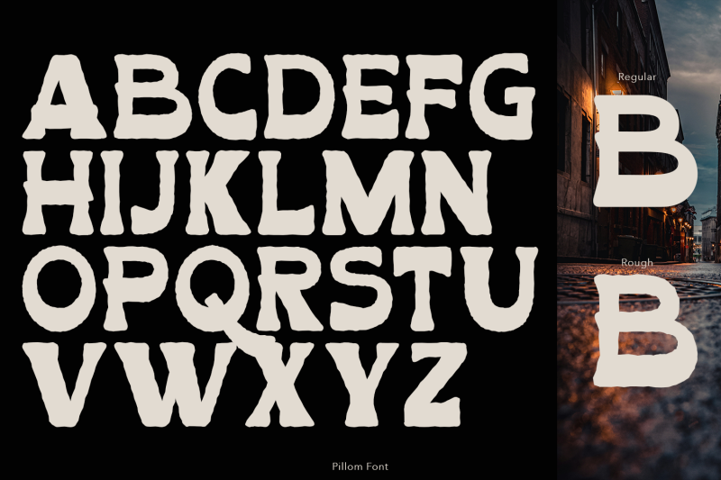 pillom-vintage-font