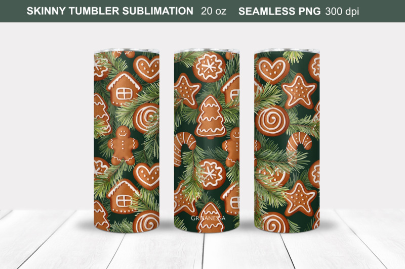 gingerbread-cookies-tumbler-wrap-christmas-sublimation