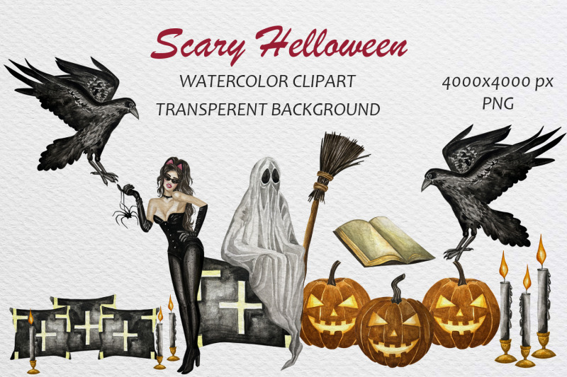 about-watercolor-halloween-witch-clip-art-set-graphic