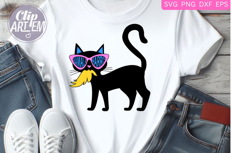 kamala-black-cat-png-dxf-eps-svg-file-cricut-sublimation