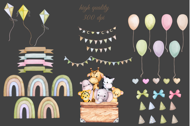 cute-animals-baby-shower-clipart-png