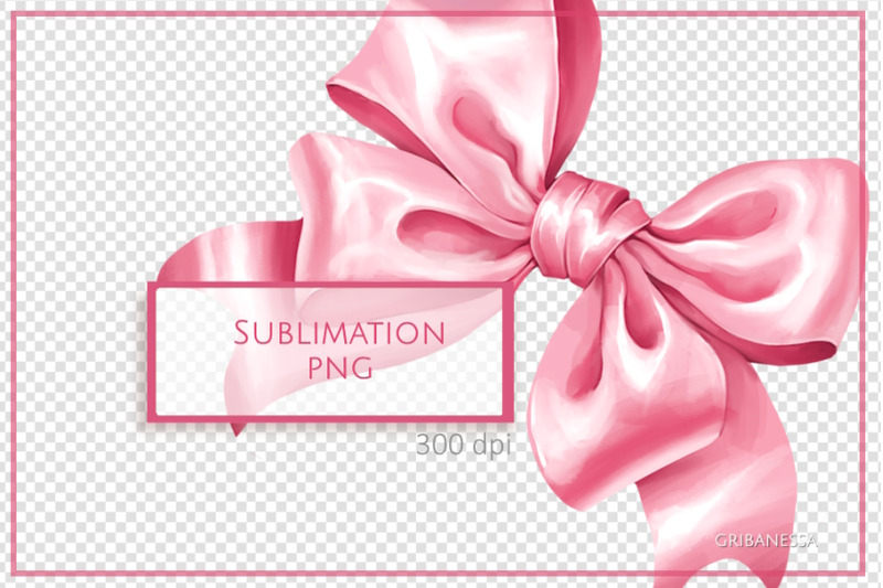 pink-bow-png-sublimation-design