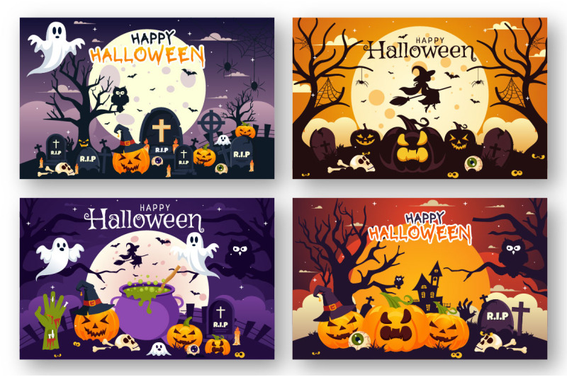 14-halloween-night-background-illustration