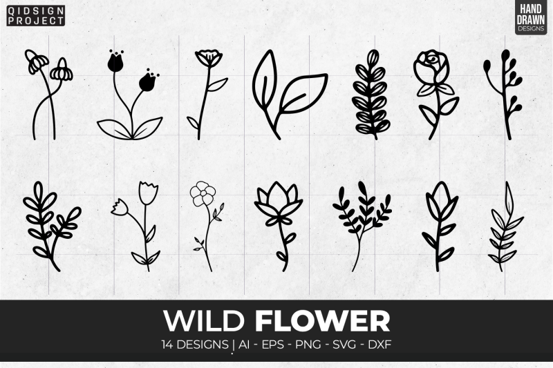 14-wild-flowers-floral-svg-flower-border-svg-flower-leaf