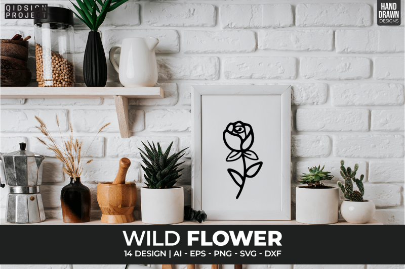 14-wild-flowers-floral-svg-flower-border-svg-flower-leaf