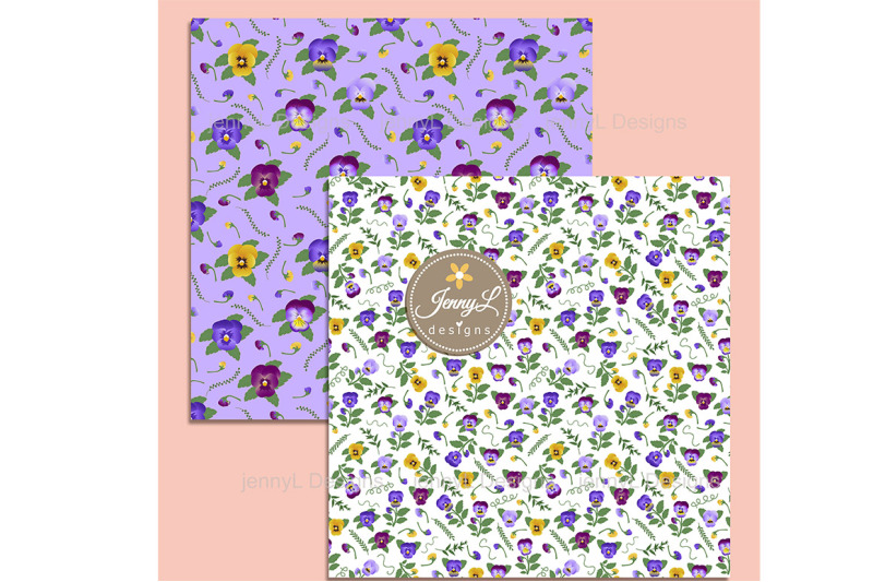 pansies-floral-seamless-digital-paper-and-clipart