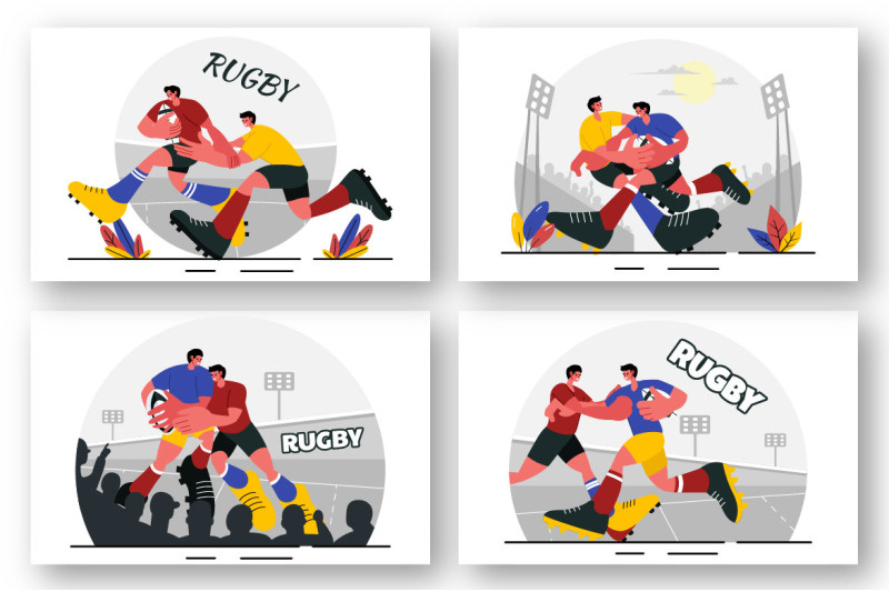 9-rugby-player-illustration