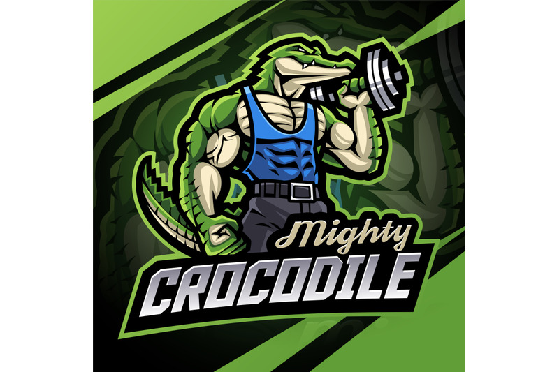 mighty-crocodile-esport-mascot-logo-design