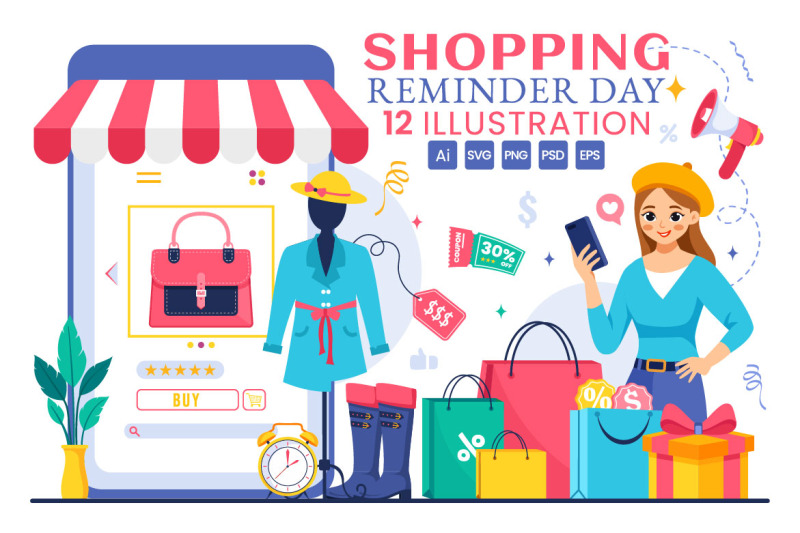 12-shopping-reminder-day-illustration