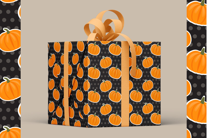 pumpkin-patterns-set