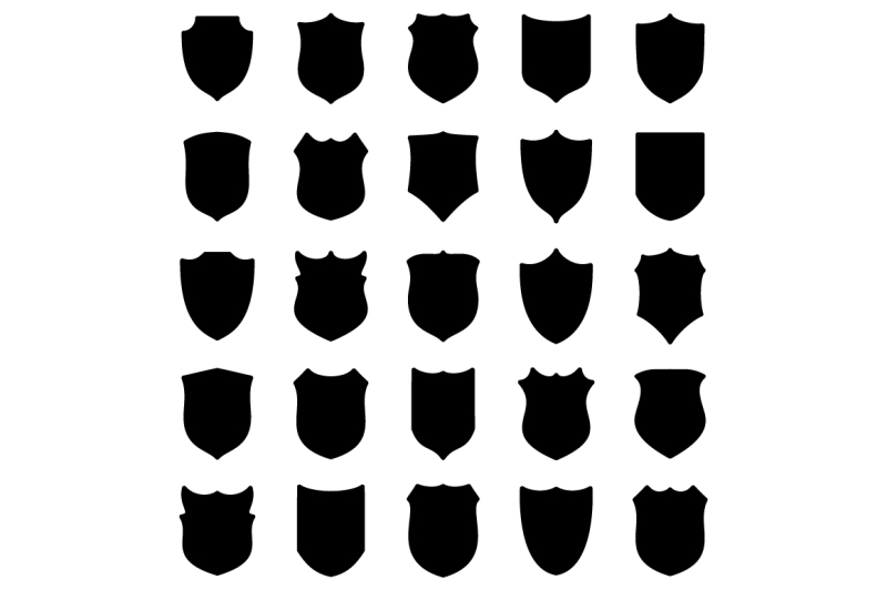 shields-logo-vector-set