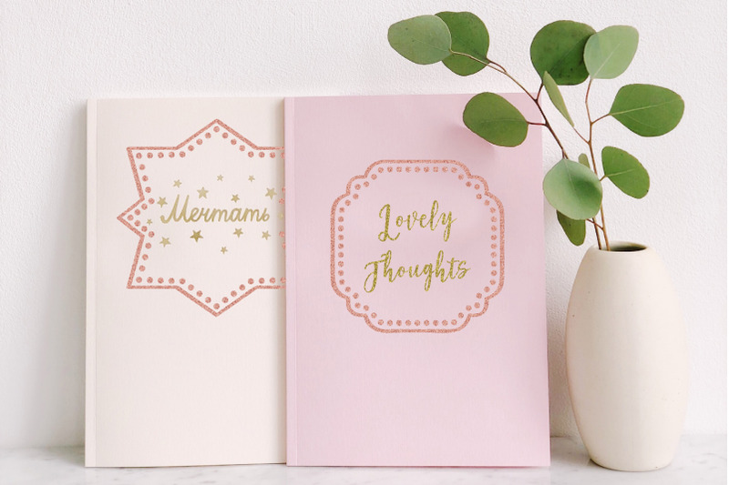 glitter-vintage-dots-frames-decorative-border-retro-labels