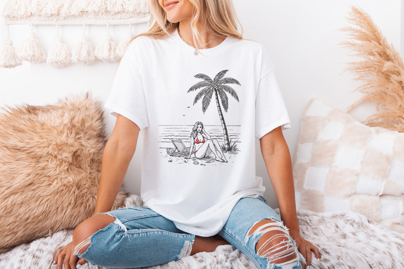 palm-tree-relaxation-png-tropical-beach-scene-summer-vacation-illust