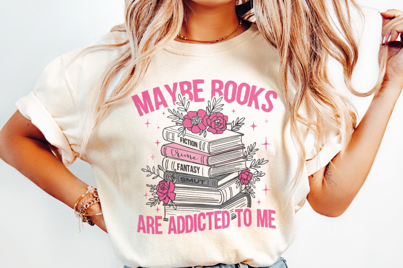 books-are-addicted-to-me-png-book-lover-png-vintage-sublimation-desi