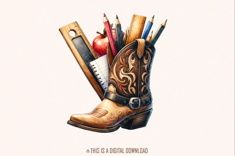 western-back-to-school-png-western-teacher-teacher-design-png-girl