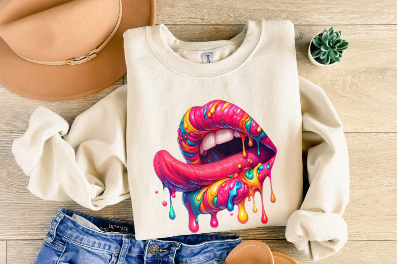 rainbow-lips-png-dripping-lip-digital-download-colorful-png-rainbo