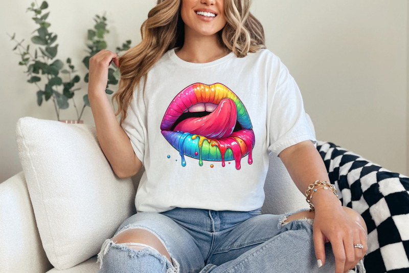 rainbow-lips-png-dripping-png-digital-download-colorful-png-rainbo
