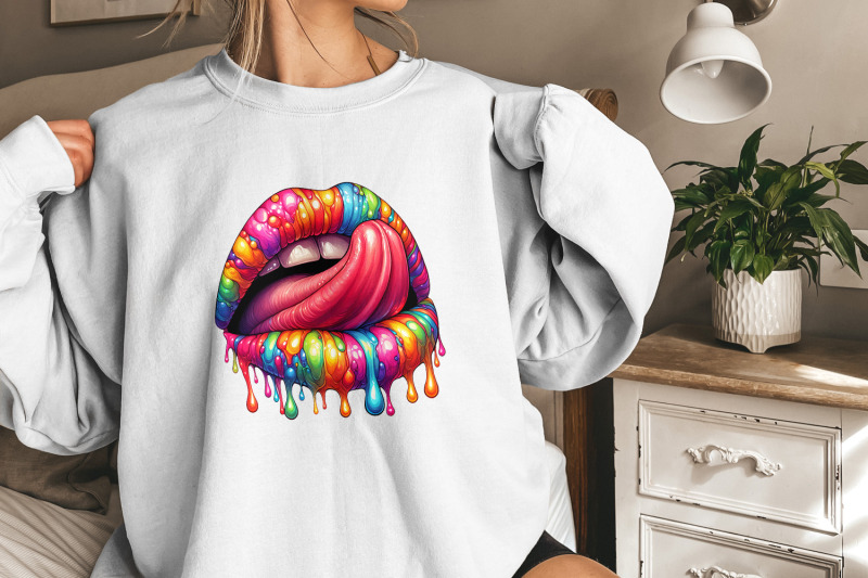 rainbow-lips-png-dripping-lip-clipart-digital-download-colorful-png