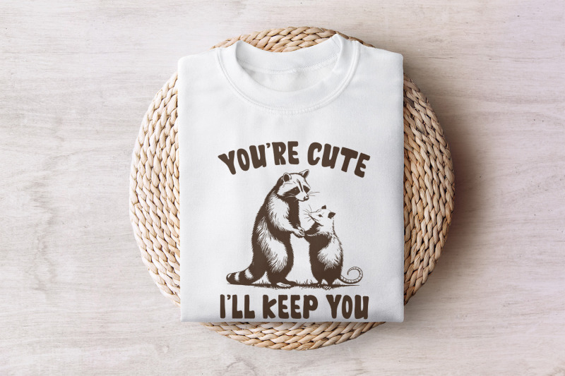 you-039-re-weird-i-039-ll-keep-you-png-funny-retro-raccoon-opossum-design-sa