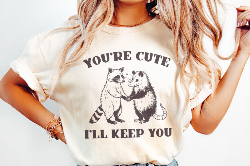 you-039-re-weird-i-039-ll-keep-you-png-funny-retro-raccoon-opossum-design-sa