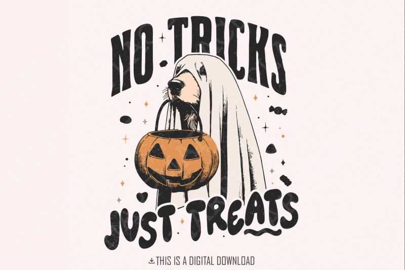 no-tricks-just-treats-png-trick-or-treat-dog-halloween-png-ghost-ha
