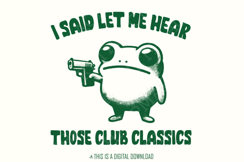 funny-frog-with-gun-png-retro-meme-style-art-club-classics-music-hum