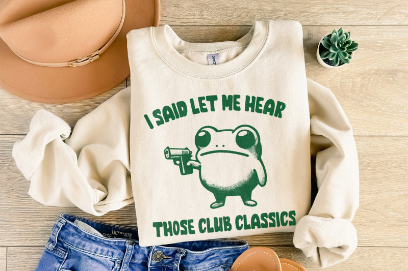 funny-frog-with-gun-png-retro-meme-style-art-club-classics-music-hum