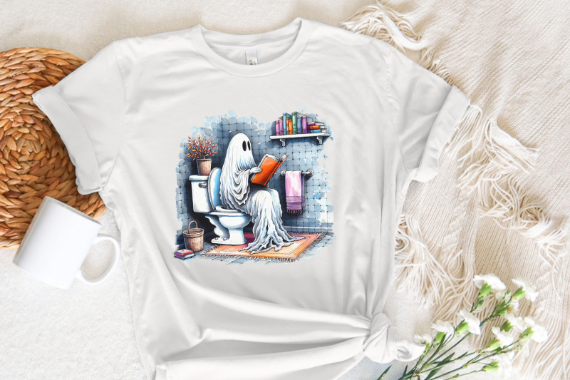 funny-ghost-reading-on-toilet-t-shirt-design-cute-halloween-digital-d