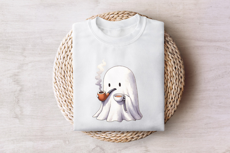 cozy-ghost-with-pipe-and-coffee-t-shirt-design-cute-and-relaxing-digi