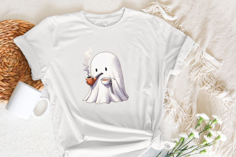 cozy-ghost-with-pipe-and-coffee-t-shirt-design-cute-and-relaxing-digi