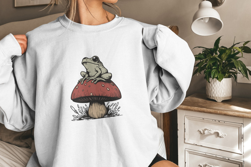 frog-mushroom-png-sublimation-cuteclipart-commercial-use-witchcraf
