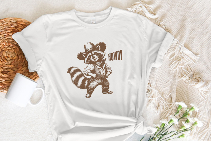 howdy-raccoon-png-western-saying-country-raccoon-png-cute-shirt-des
