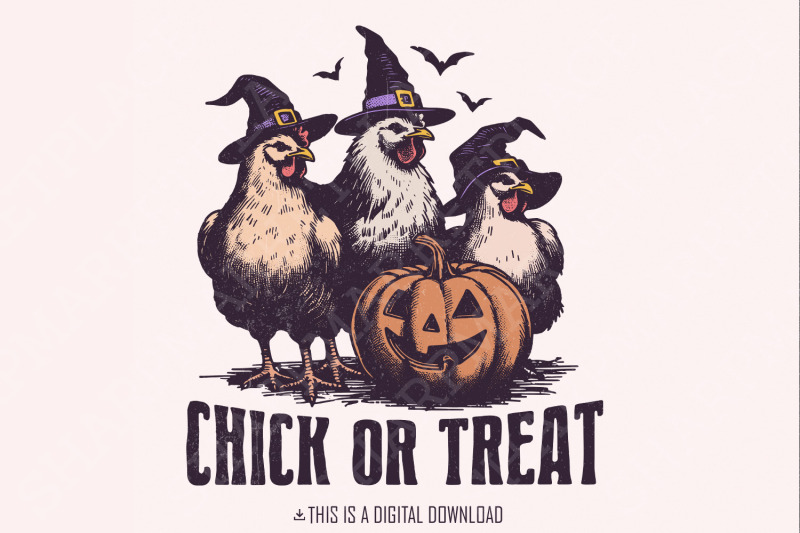 chick-or-treat-png-spooky-chicken-design-fall-pumpkin-witch-chicken