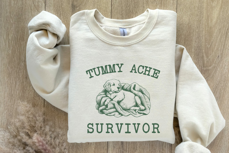 tummy-ache-survivor-png-cute-bunny-puppy-tummy-ache-png-funny-golde