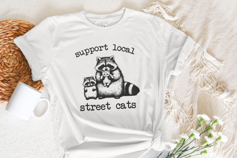 support-your-local-street-cats-funny-raccoon-png-opossum-png-vintag