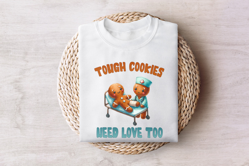 tough-cookies-need-love-too-png-cute-gingerbread-nurse-design-funny
