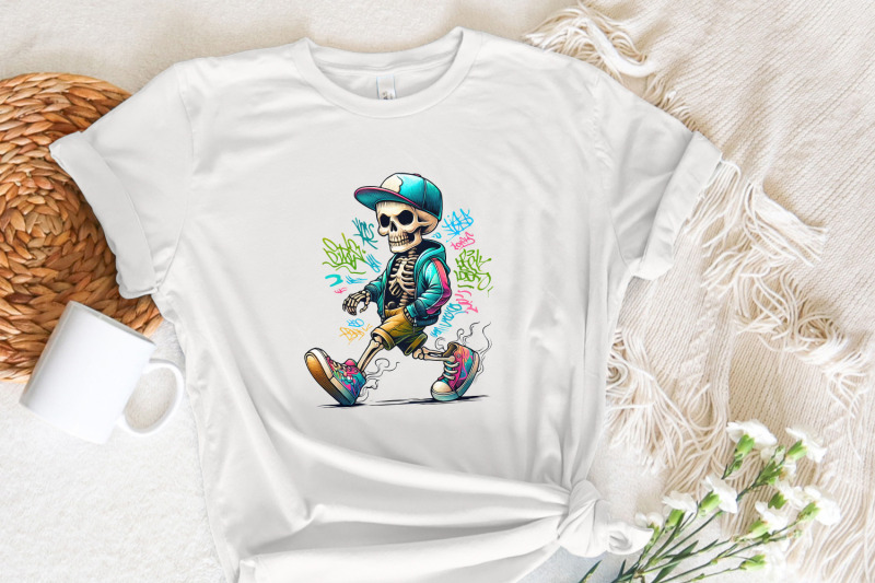 gangster-skeleton-png-digital-download-streetwear-skull-art-hip-hop