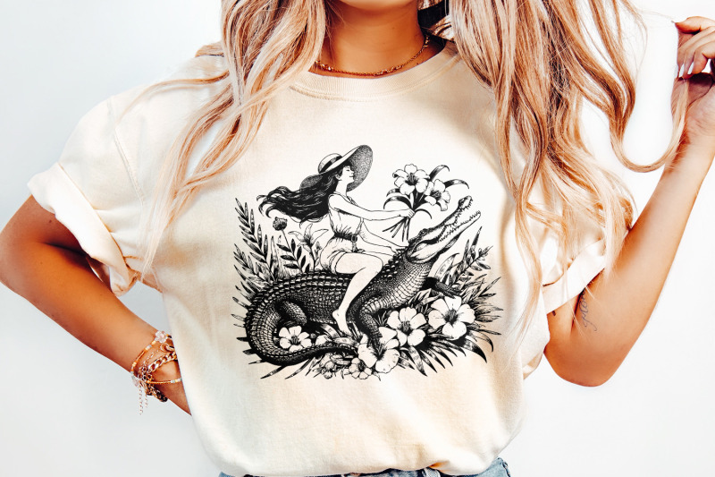 girl-riding-an-alligator-png-funny-sarcastic-png-digital-download-a