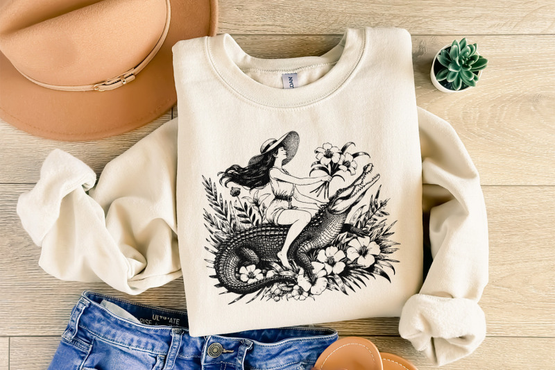 girl-riding-an-alligator-png-funny-sarcastic-png-digital-download-a